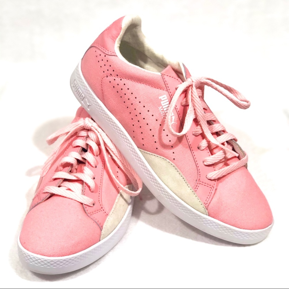 NWOT!!  PUMA Match Pink Tennis Shoes - 7.5